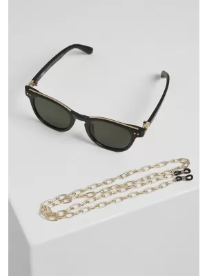 Sluneční Brýle URBAN CLASSICS TB3551 BLACK/GOLD/GOLD