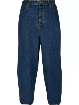 Pánské džíny URBAN CLASSICS TB4461 MID INDIGO WASHED