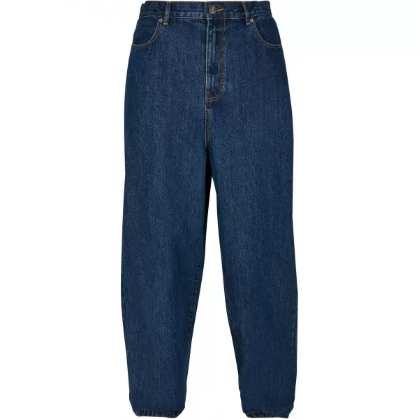  Pánské džíny URBAN CLASSICS TB4461 MID INDIGO WASHED 