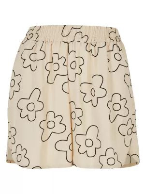 Dámské kraťasy URBAN CLASSICS TB3435 SOFT SEA GRASS FLOWER