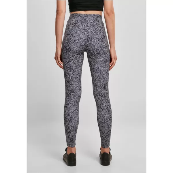  Dámské legíny URBAN CLASSICS TB4005 BLACK ZEN 