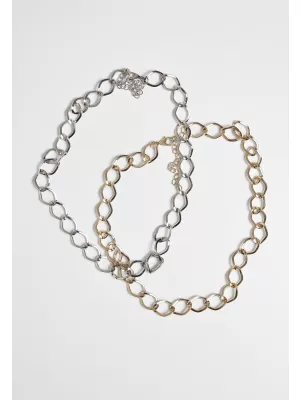 Náhrdelník URBAN CLASSICS TB4318 GOLD/SILVER