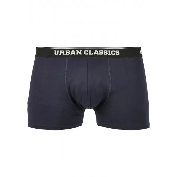  Pánské boxerky URBAN CLASSICS TB4503 TEDDY AOP/JASPER/NAVY 