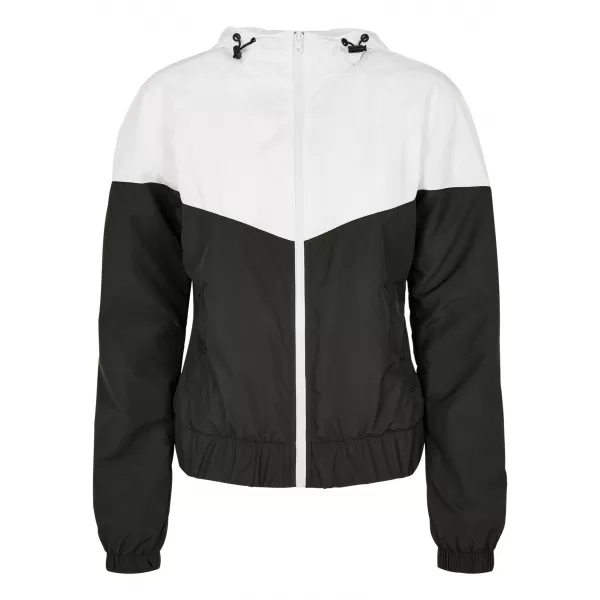  Dámská bunda URBAN CLASSICS TB3638 WHITE/BLACK 