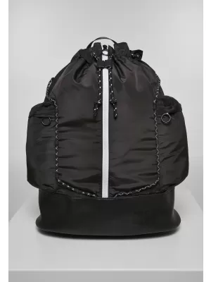 Batoh URBAN CLASSICS TB3854 BLACK/WHITE