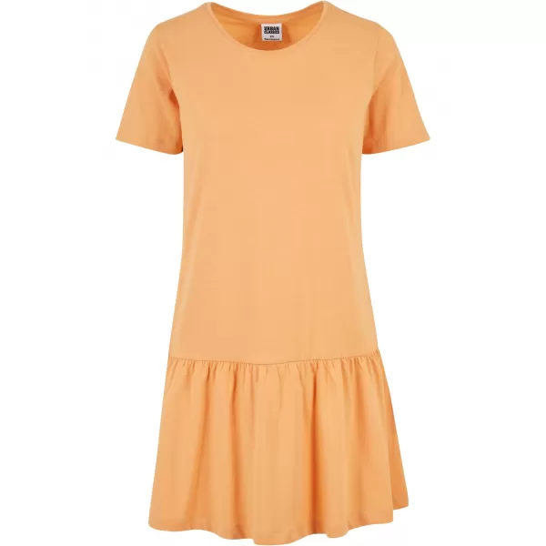  Dámské šaty URBAN CLASSICS TB4104 PALE ORANGE 