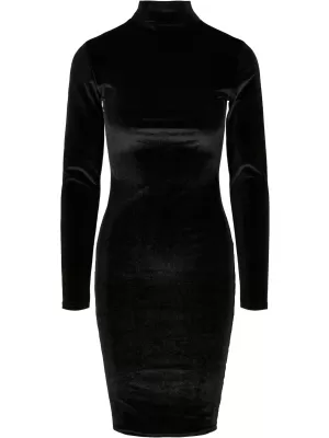 Dámské šaty URBAN CLASSICS TB4550 BLACK