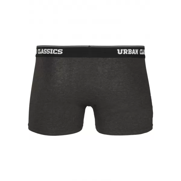  Pánské boxerky URBAN CLASSICS TB3540 BRANDING AOP/BLACK/CHARCOAL 
