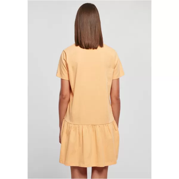  Dámské šaty URBAN CLASSICS TB4104 PALE ORANGE 