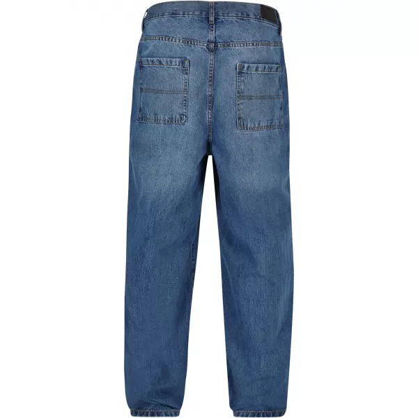  Pánské džíny URBAN CLASSICS TB4461 MID DEEP BLUE 