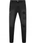 Pánské džíny URBAN CLASSICS TB4661 REALBLK HEAVY DESTROYED WASHED
