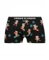 Pánské boxerky URBAN CLASSICS TB4503 TEDDY AOP/JASPER/NAVY
