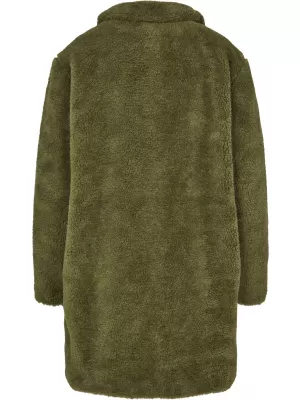 Dámský kabát URBAN CLASSICS TB3058 OLIVE