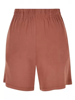 Dámské kraťasy URBAN CLASSICS TB4362 TERRACOTTA