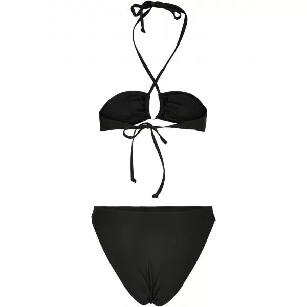  Dámské plavky URBAN CLASSICS TB5026 BLACK 