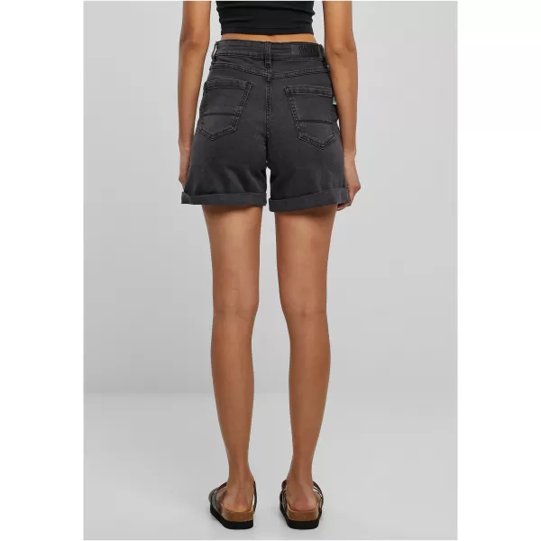  Dámské kraťasy URBAN CLASSICS TB4796 BLACK WASHED 