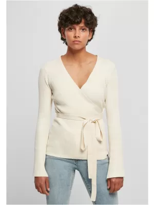 Dámský svetr URBAN CLASSICS TB5088 WHITE/SAND