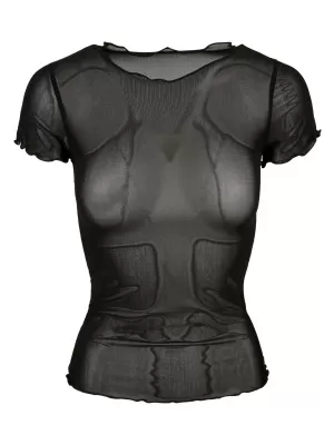 Dámské triko URBAN CLASSICS TB4770 BLACK