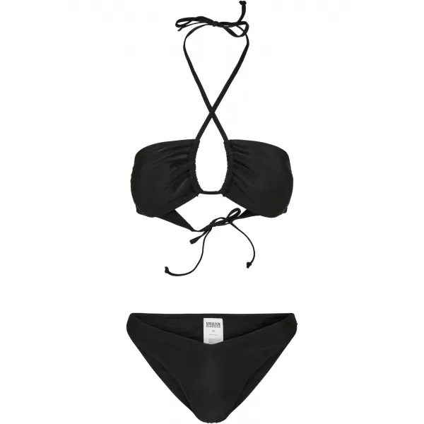  Dámské plavky URBAN CLASSICS TB5026 BLACK 