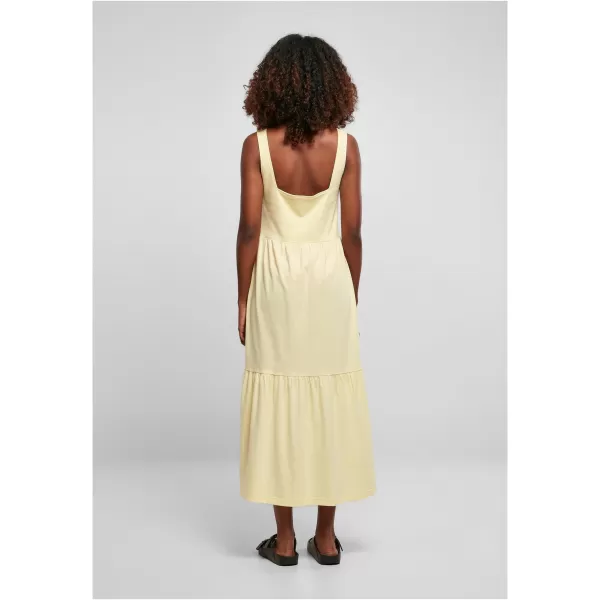  Dámské šaty URBAN CLASSICS TB4784 SOFT YELLOW 