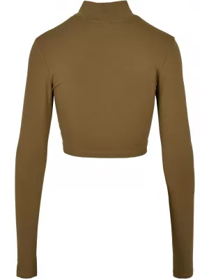 Dámské triko URBAN CLASSICS TB4749 TINI OLIVE