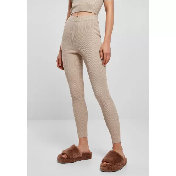  Dámské legíny URBAN CLASSICS TB5057 LIGHT TAUPE 