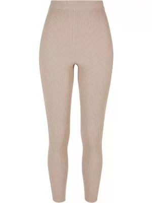 Dámské legíny URBAN CLASSICS TB5057 LIGHT TAUPE
