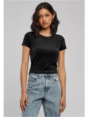 Dámské triko URBAN CLASSICS TB6052 BLACK