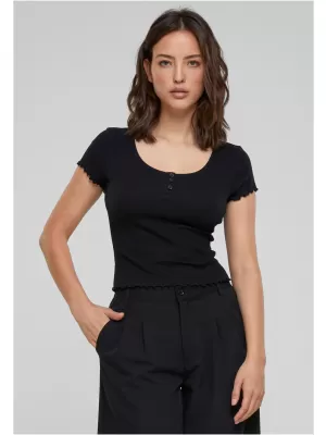 Dámské triko URBAN CLASSICS TB6054 BLACK