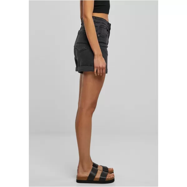  Dámské kraťasy URBAN CLASSICS TB4796 BLACK WASHED 