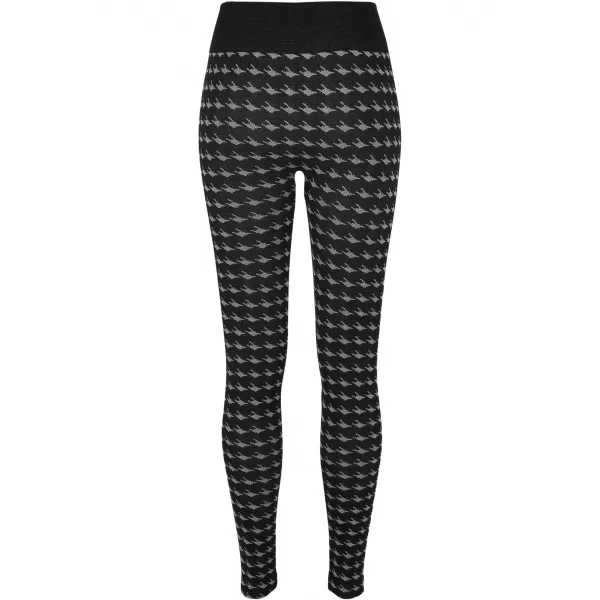  Dámské legíny URBAN CLASSICS TB5423 BLACK HOUNDSTOOTH 