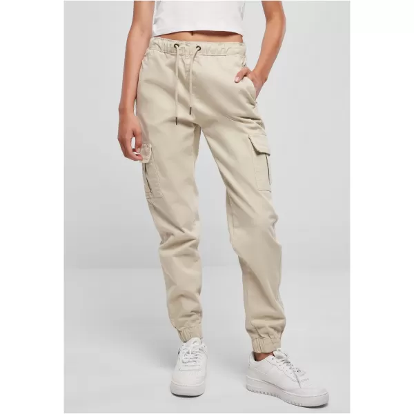  Dámské kalhoty URBAN CLASSICS TB4735 SOFT SEA GRASS 