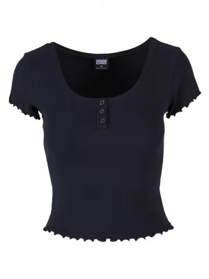 Dámské triko URBAN CLASSICS TB6054 BLACK
