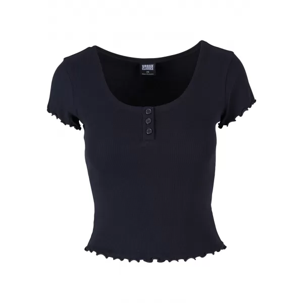  Dámské triko URBAN CLASSICS TB6054 BLACK 