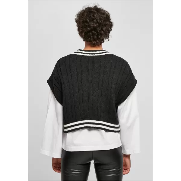  Dámský svetr URBAN CLASSICS TB5090 BLACK 