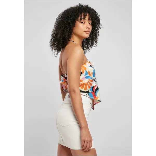  Dámské tílko URBAN CLASSICS TB5045 MAGIC MANGO ABSTRACT 