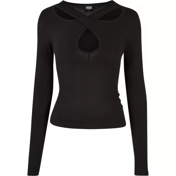  Dámské triko URBAN CLASSICS TB5479 BLACK 