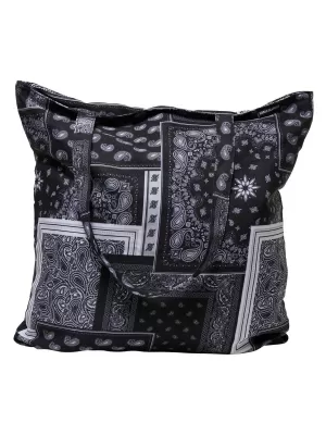 Taška URBAN CLASSICS TB5255 BLACK/WHITE