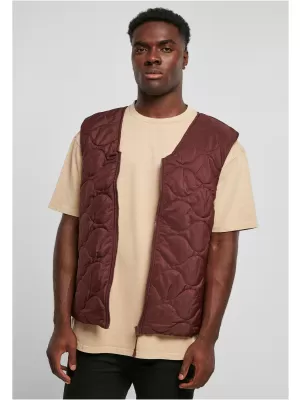 Pánská vesta URBAN CLASSICS TB5902 CHERRY