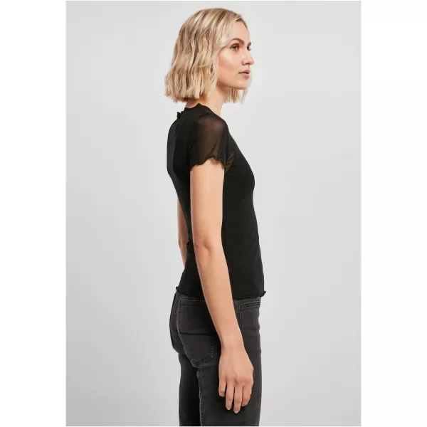  Dámské triko URBAN CLASSICS TB4770 BLACK 