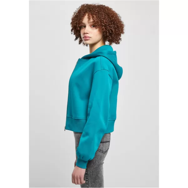  Dámská mikina URBAN CLASSICS TB4766 WATER GREEN 