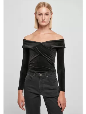 Dámské triko URBAN CLASSICS TB5475 BLACK