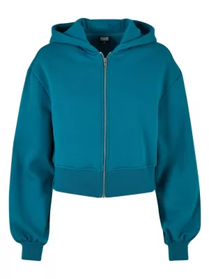 Dámská mikina URBAN CLASSICS TB4766 WATER GREEN