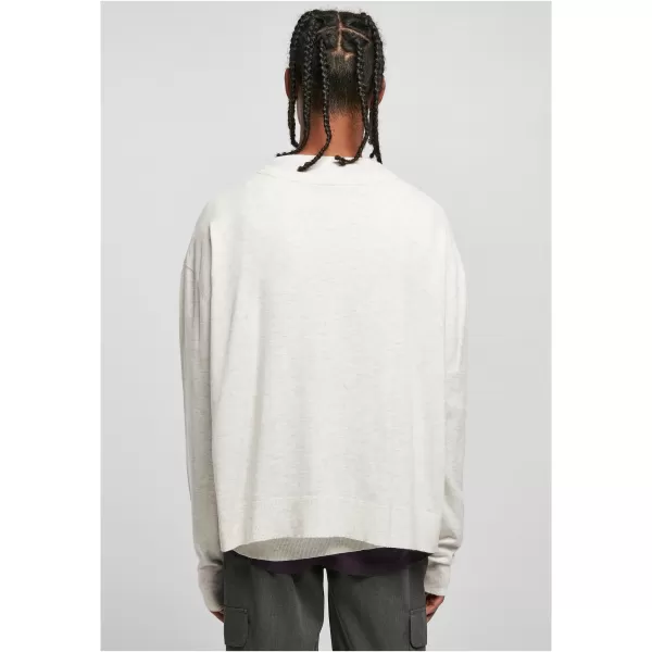  Pánský svetr URBAN CLASSICS TB5545 LIGHT GREY 