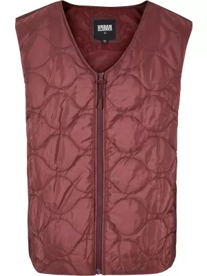 Pánská vesta URBAN CLASSICS TB5902 CHERRY