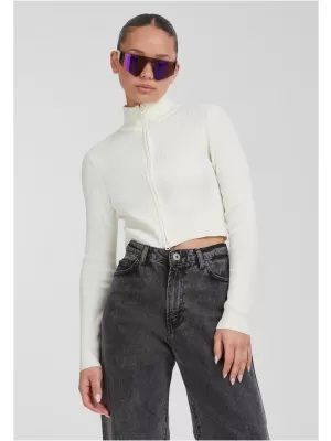 Dámský svetr URBAN CLASSICS TB5089 WHITE/SAND