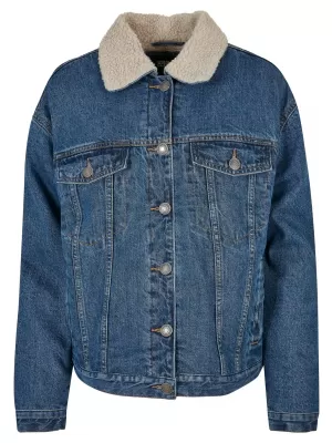 Dámská bunda URBAN CLASSICS TB5077 CLEARBLUE WASHED