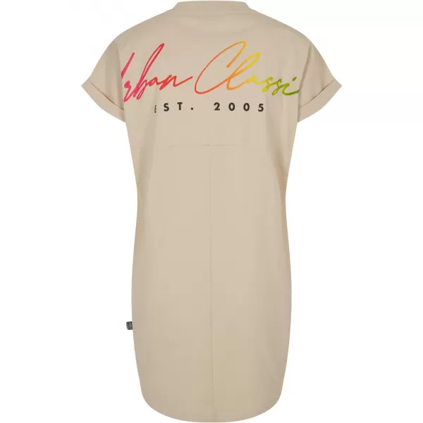  Dámské šaty URBAN CLASSICS TB4793 SOFT SEA GRASS 