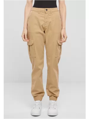 Dámské kalhoty URBAN CLASSICS TB5454 UNION BEIGE