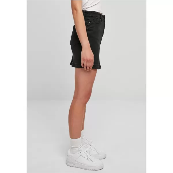  Dámská sukně URBAN CLASSICS TB4799 BLACK WASHED 
